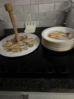 Kaasplank met 6 borden, Ophalen, Zo goed als nieuw