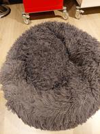 Donkergrijze hondenmand, Animaux & Accessoires, Paniers pour chiens, Enlèvement, Utilisé, Peluche