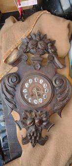 Antieke houten klok 19de eeuws., Antiek en Kunst, Antiek | Klokken, Ophalen