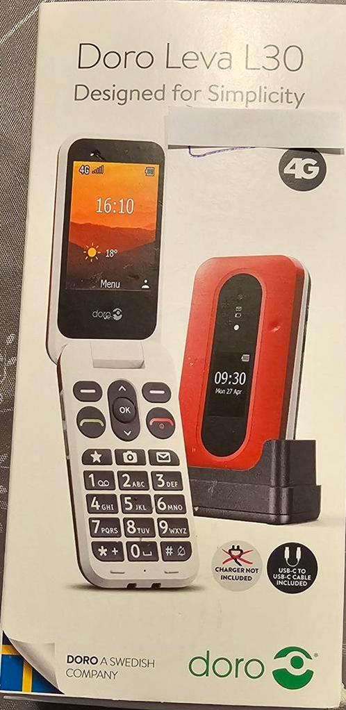 Doro Leva L 30, Telecommunicatie, Mobiele telefoons | Overige merken, Nieuw, Inklapmodel, Ophalen