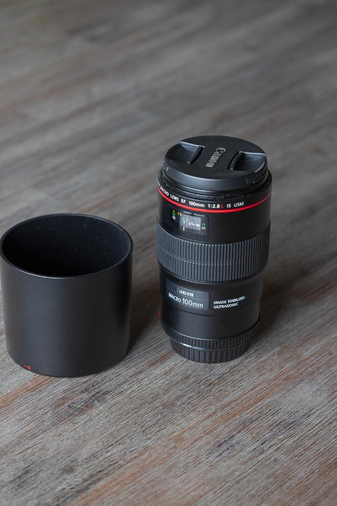 Canon Macro/Portrait Lens EF 100 mm 1:2,8 L IS USM, TV, Hi-fi & Vidéo, Photo | Lentilles & Objectifs, Comme neuf, Objectif macro