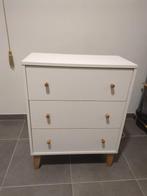 Wit ladeblok 3 lades, Huis en Inrichting, Ophalen, Minder dan 50 cm, Gebruikt, 3 of 4 laden