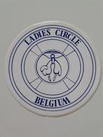 Vintage Sticker - Ladies Circle Belgium, Ophalen of Verzenden, Zo goed als nieuw, Bedrijf of Vereniging