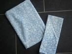 Vintage kinderlakenset met bloemenmotief, Huis en Inrichting, Ophalen of Verzenden, Gebruikt