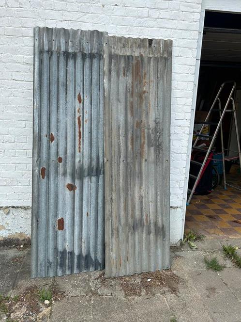 Toles ondulees patinees pour deco, Doe-het-zelf en Bouw, Dakpannen en Dakbedekking, Ophalen