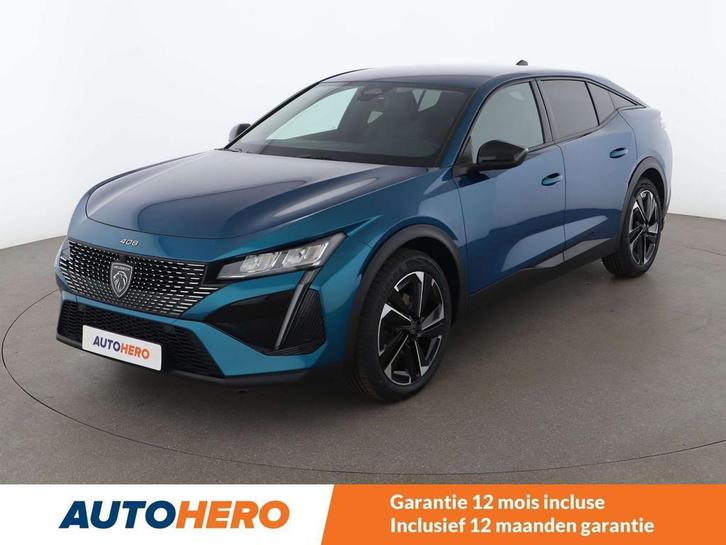 Peugeot 408 1.2 PureTech Allure Pack (bj 2023, automaat), Auto's, Peugeot, Te koop, ABS, Achteruitrijcamera, Airbags, Airconditioning