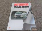 Brochure Mitsubishi Lancer Turbo, Livres, Autos | Brochures & Magazines, Enlèvement ou Envoi, Mitsubishi