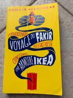 livre "L'extraordinaire voyage du fakir qui était resté coin, Ophalen, Gelezen, Romain Puertolas