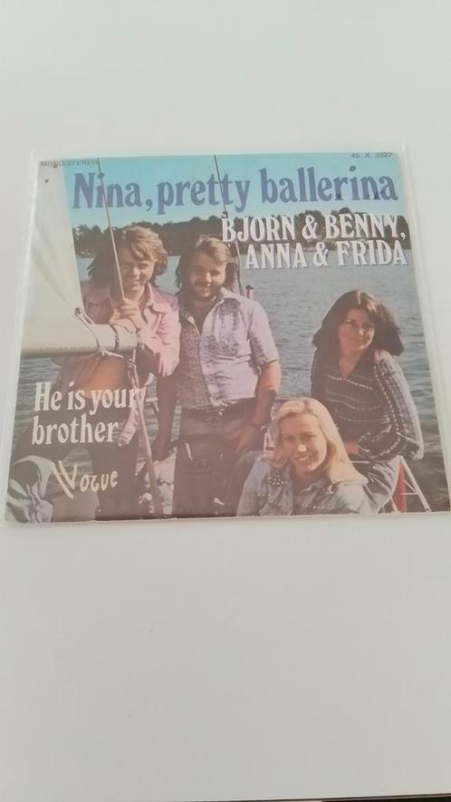 Bjorn & Benny, Anna & Frida Nina, pretty ballerina, Cd's en Dvd's, Vinyl | Pop, Gebruikt, Ophalen of Verzenden