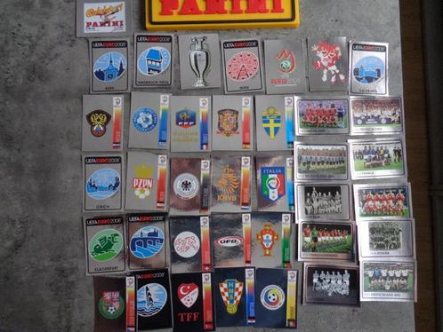 PANINI VOETBAL STICKERS EURO 2008 emblemen 38x, Hobby en Vrije tijd, Stickers en Plaatjes, Ophalen of Verzenden