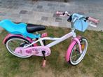 Meisjesfiets 16 inch met mandje en zijwieltjes, Fietsen en Brommers, Fietsen | Kinderfietsjes, Ophalen, Zijwieltjes, Decatlon