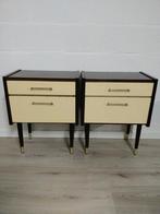 Set vintage nachtkastjes | retro kastjes, Ophalen