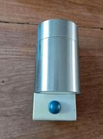 Inox wandlamp met bewegingssensor, Inox, Gebruikt, Wandlamp, Bewegingssensor