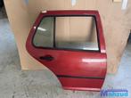 VW GOLF 4 Rood LC3X Rechts achter deur portier 1998-2003, Ophalen, Gebruikt, Volkswagen, Deur