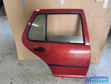 VW GOLF 4 Rood LC3X Rechts achter deur portier 1998-2003 beschikbaar voor biedingen