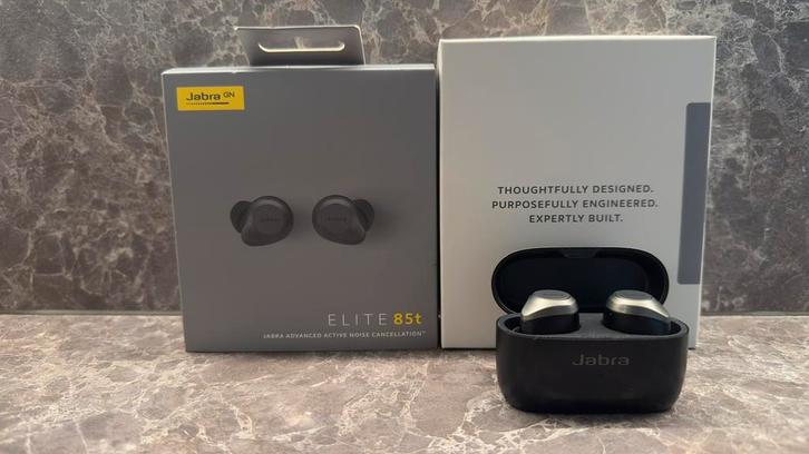 Jabra Elite 85t, Telecommunicatie, Mobiele telefoons | Oordopjes, Zo goed als nieuw, In gehoorgang (in-ear), Bluetooth, Ophalen