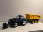 Bruder tractor + kar, Ophalen, Zo goed als nieuw