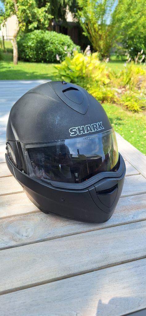 Motorhelm Shark Evoline maat s., Motoren, Kleding | Motorhelmen, Dames, Heren, Systeemhelm, S, Shark, Tweedehands, Ophalen of Verzenden