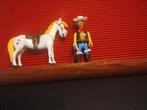 LUCKY LUKE EN JOLLY JUMPER  soort playmobil ., Ophalen of Verzenden, Overige figuren, Zo goed als nieuw, Beeldje of Figuurtje
