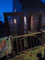 Gratis dubbele deur, Doe-het-zelf en Bouw, Ophalen, Gebruikt, Hout, Binnendeur