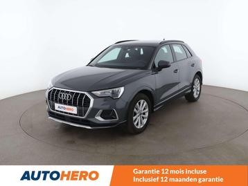 Audi Q3 35 TDI Advanced (bj 2021, automaat), Auto's, Gebruikt, 149 g/km, 1655 kg, Leder