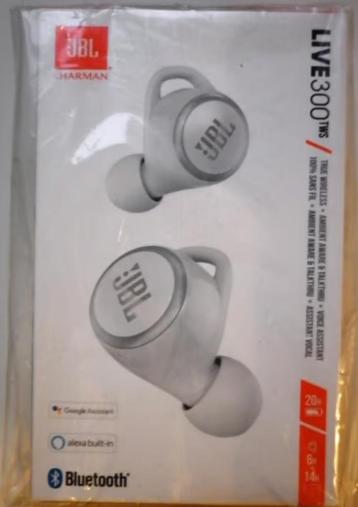 JBL écouteurs sans fil live 300 TWS blanc neufs beschikbaar voor biedingen