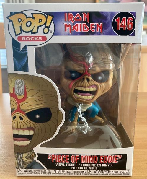 Funko Pop! Rocks - Iron Maiden #146 - Piece Of Mind Eddie, Verzamelen, Poppetjes en Figuurtjes, Nieuw, Ophalen of Verzenden