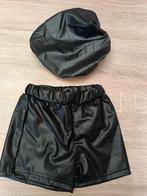Lederen Short met hoedje maat 68, Enfants & Bébés, Vêtements de bébé | Taille 68, Enlèvement ou Envoi, Neuf, Fille, Pantalon