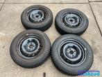 FIAT PANDA 500 Winter set velgen 4x98 58.1 14 inch 2012+, Auto-onderdelen, Banden en Velgen, Gebruikt, Band(en)