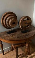 Set van 2 houten objecten, Antiek en Kunst, Ophalen