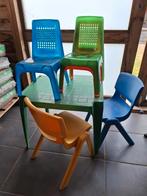Tafel met 5 stoelen, Ophalen