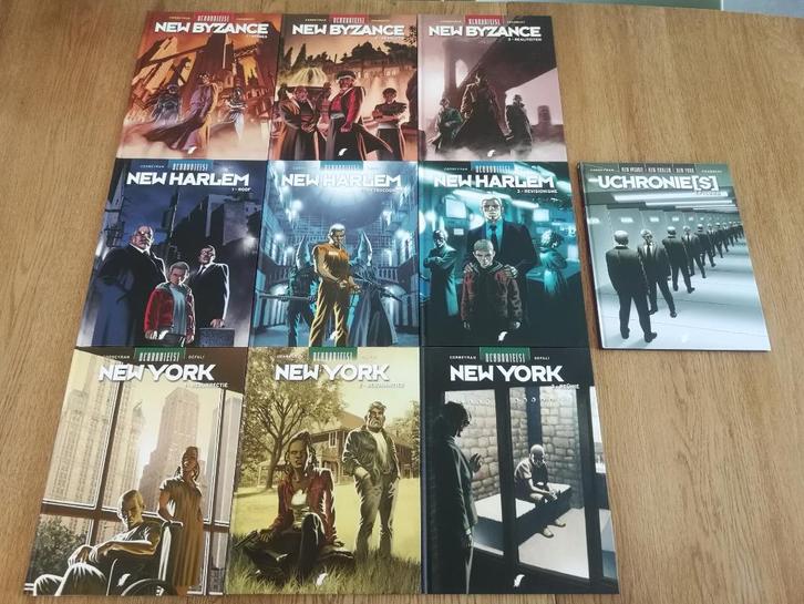 Uchronie[s] - 1ste cyclus - 10 delen (strips Daedalus), Boeken, Stripverhalen, Zo goed als nieuw, Complete serie of reeks, Ophalen