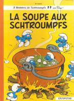 Schtroumpfs - La soupe aux Schtroumpfs (1ste druk Hardcover), Gelezen, Peyo, Eén stripboek, Ophalen of Verzenden