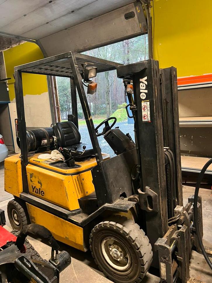 Yale GLP25 LPG – Triple mast – Sideshift – Vorkverstelling, Zakelijke goederen, Machines en Bouw | Heftrucks en Intern transport
