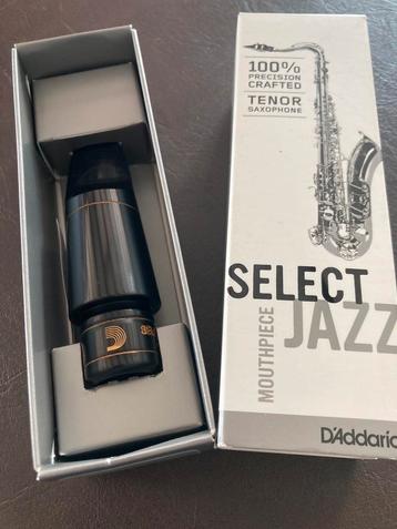 D’addario select jazz tenor sax mondstuk