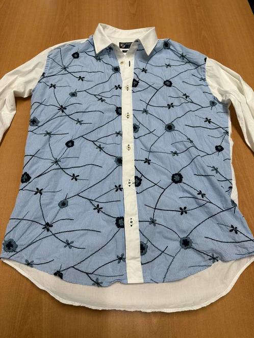 JZQL Jezequel hemd maat L (designer shirt), Kleding | Heren, Overhemden, Zo goed als nieuw, Verzenden