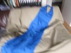 feestkleding prachtige blauwe jurk, Ophalen of Verzenden, Gedragen, Maat 38/40 (M), Blauw