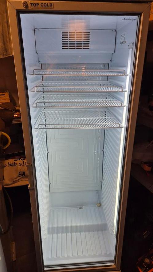 Koelkast met glazen deur – bijna nieuw!, Elektronische apparatuur, Koelkasten en IJskasten, Zo goed als nieuw, Ophalen of Verzenden