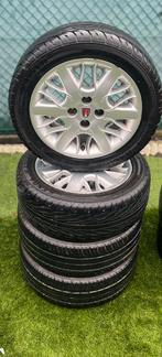 Jantes 4x100 15 pouces + pneus 185/55 R15 pour VW, Toyota, Autos : Pièces & Accessoires, Pneus & Jantes, Enlèvement, 15 pouces