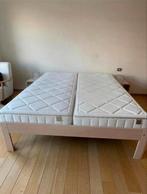 Très beau lit Auping Auronde (avec ou sans matelas), Comme neuf, Deux personnes, Beige, 180 cm