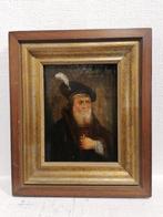 Antiek schilderij op paneel - gesigneerd en gedateerd 1603, Antiek en Kunst, Ophalen of Verzenden