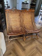 Très beau banc ancien en bambou/rotin de Bali, 1920, Enlèvement ou Envoi