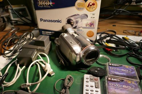Caméscope Panasonic NV-GS500, TV, Hi-fi & Vidéo, Caméscopes numériques, Utilisé, Caméra, Panasonic, 20x ou plus, Lampe intégrée