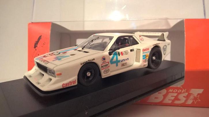 1/43 Lancia Beta MonteCarlo DAYTONA 1980 Best Model, Hobby en Vrije tijd, Modelauto's | 1:43, Zo goed als nieuw, Auto, Overige merken