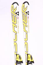 160 kinder ski's FISCHER COMPETITION RC, white/yellow, Verzenden, Carve, Fischer, Gebruikt