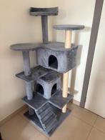 Arbre à chat gris en très bon état, Ophalen, Gebruikt, Krabpaal