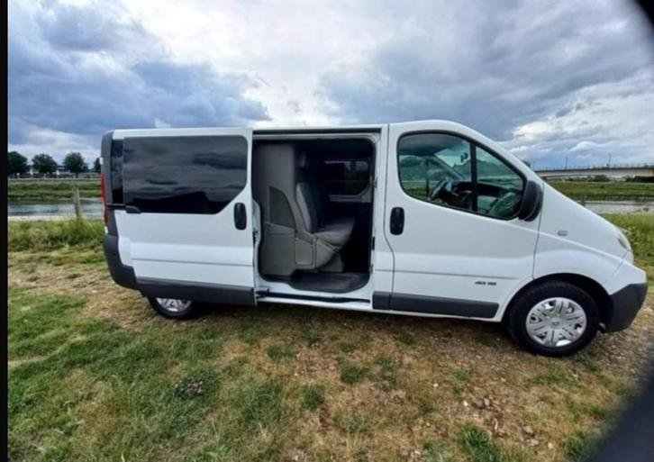 Renault trafic dubbele cabine, Auto's, Bestelwagens en Lichte vracht, Particulier, ABS, Airbags, Centrale vergrendeling, Elektrische buitenspiegels