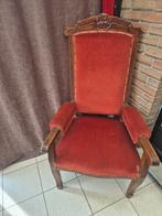 Troonstoel , rode sierlijke stoel, Ophalen