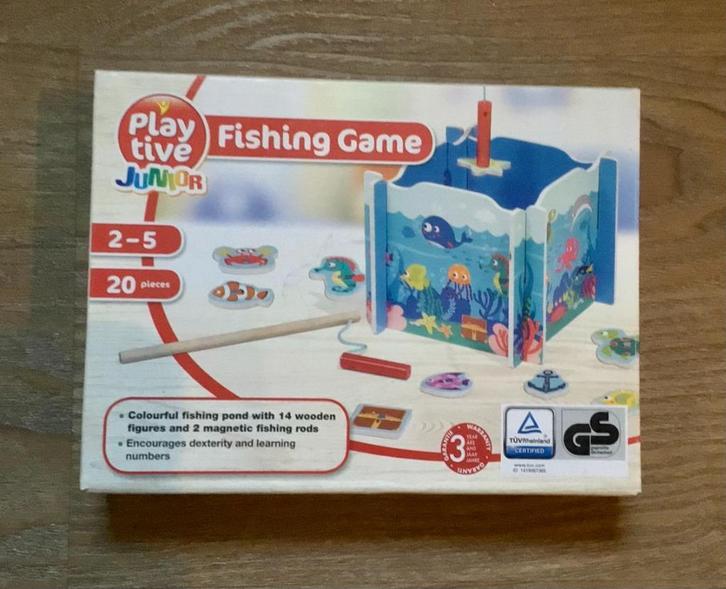 Houten spel Fishing game van Playtive junior, Kinderen en Baby's, Speelgoed | Houten speelgoed, Nieuw, Overige typen, Ophalen of Verzenden