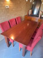 Kersenhouten eettafel salontafel dressoir stoelen ZGAN!!, Huis en Inrichting, Ophalen, Zo goed als nieuw, 4 tot 6 stoelen